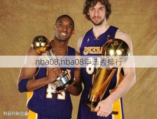 nba08,nba08年选秀排行