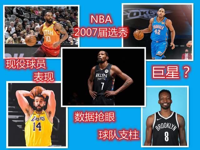 nba2007,nba2007年选秀顺位