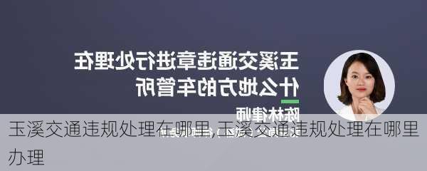 玉溪交通违规处理在哪里,玉溪交通违规处理在哪里办理