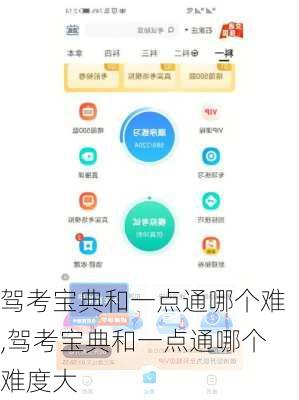 驾考宝典和一点通哪个难,驾考宝典和一点通哪个难度大
