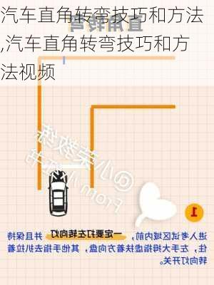 汽车直角转弯技巧和方法,汽车直角转弯技巧和方法视频