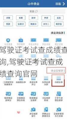 驾驶证考试查成绩查询,驾驶证考试查成绩查询官网