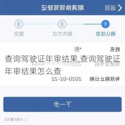 查询驾驶证年审结果,查询驾驶证年审结果怎么查