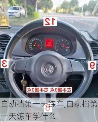 自动挡第一天练车,自动挡第一天练车学什么