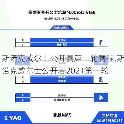 斯诺克威尔士公开赛第一轮赛程,斯诺克威尔士公开赛2021第一轮