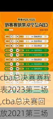 cba总决赛赛程表2023第三场,cba总决赛回放2021第三场