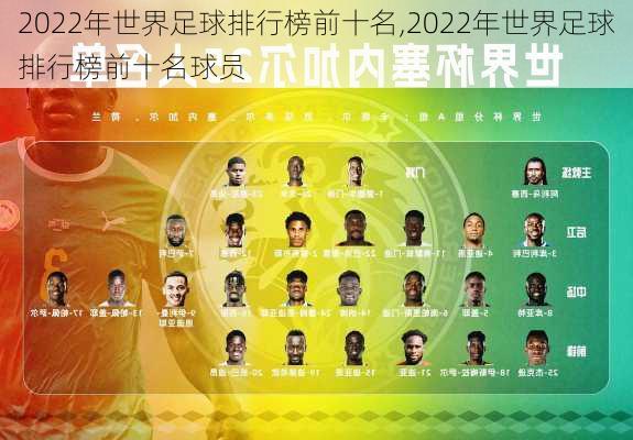 2022年世界足球排行榜前十名,2022年世界足球排行榜前十名球员