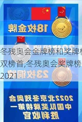 冬残奥会金牌榜和奖牌榜双榜首,冬残奥会奖牌榜2021